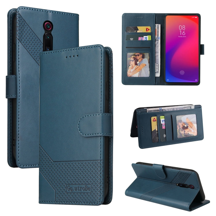 For Xiaomi Redmi K20 GQUTROBE Skin Feel Magnetic Leather Phone Case