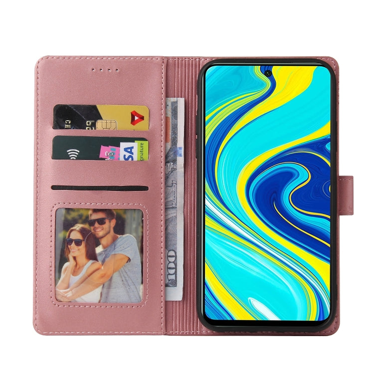 For Xiaomi Redmi Note 9 Pro GQUTROBE Skin Feel Magnetic Leather Phone Case