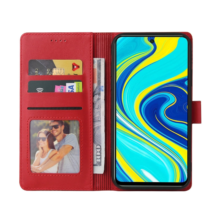 For Xiaomi Redmi Note 9 Pro GQUTROBE Skin Feel Magnetic Leather Phone Case