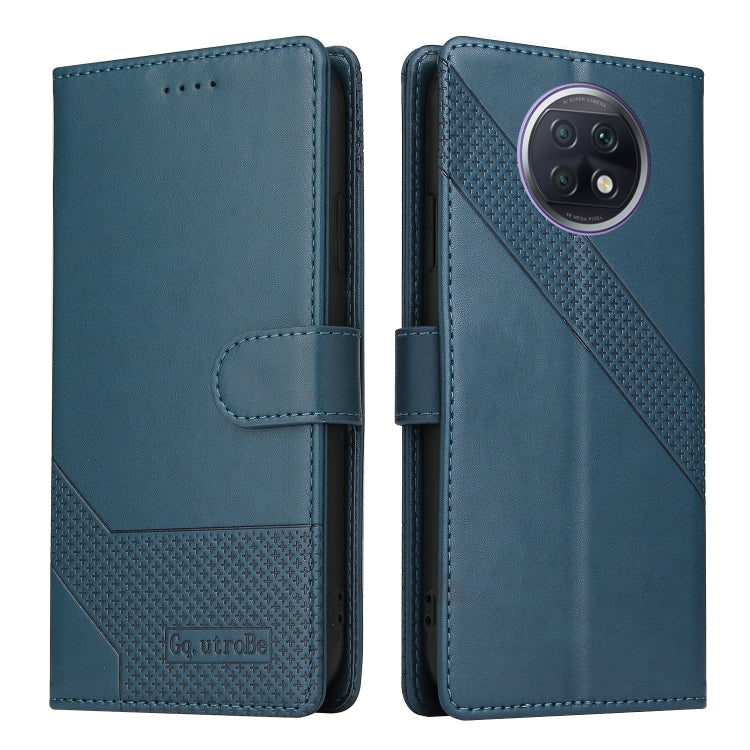 For Xiaomi Redmi Note 9T GQUTROBE Skin Feel Magnetic Leather Phone Case