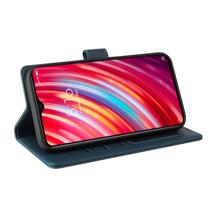 For Xiaomi Redmi Note 8 Pro GQUTROBE Skin Feel Magnetic Leather Phone Case