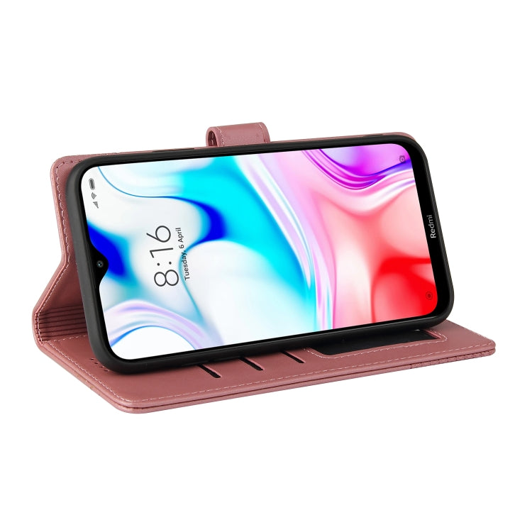 For Xiaomi Redmi 8 GQUTROBE Skin Feel Magnetic Leather Phone Case