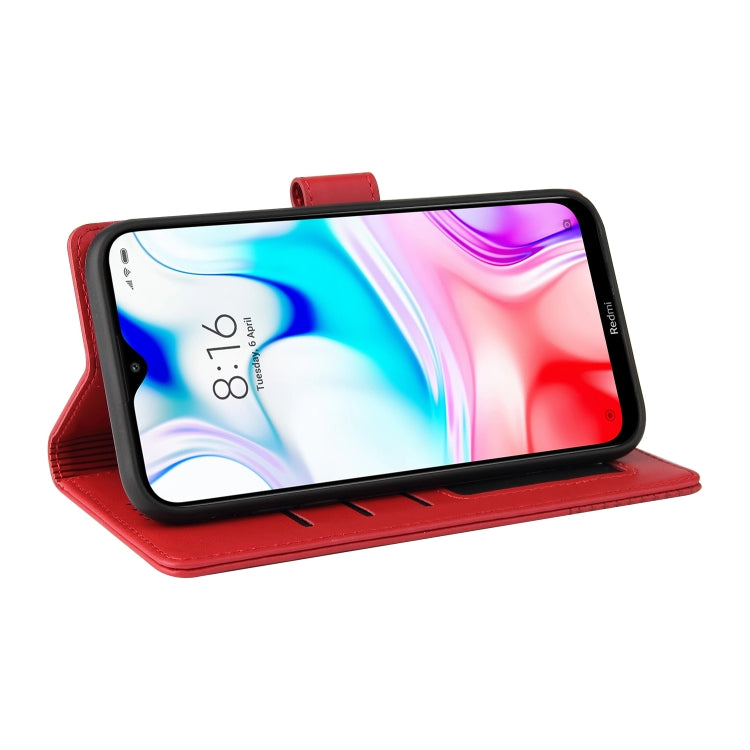 For Xiaomi Redmi 8 GQUTROBE Skin Feel Magnetic Leather Phone Case