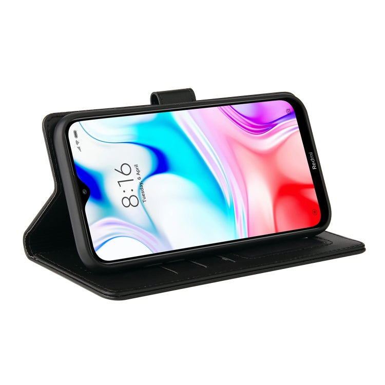 For Xiaomi Redmi 8 GQUTROBE Skin Feel Magnetic Leather Phone Case