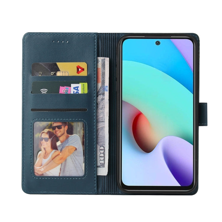 For Xiaomi Redmi 10 GQUTROBE Skin Feel Magnetic Leather Phone Case