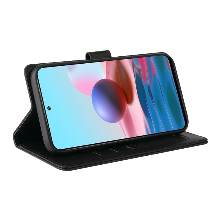 For Xiaomi Redmi Note 10 4G GQUTROBE Skin Feel Magnetic Leather Phone Case