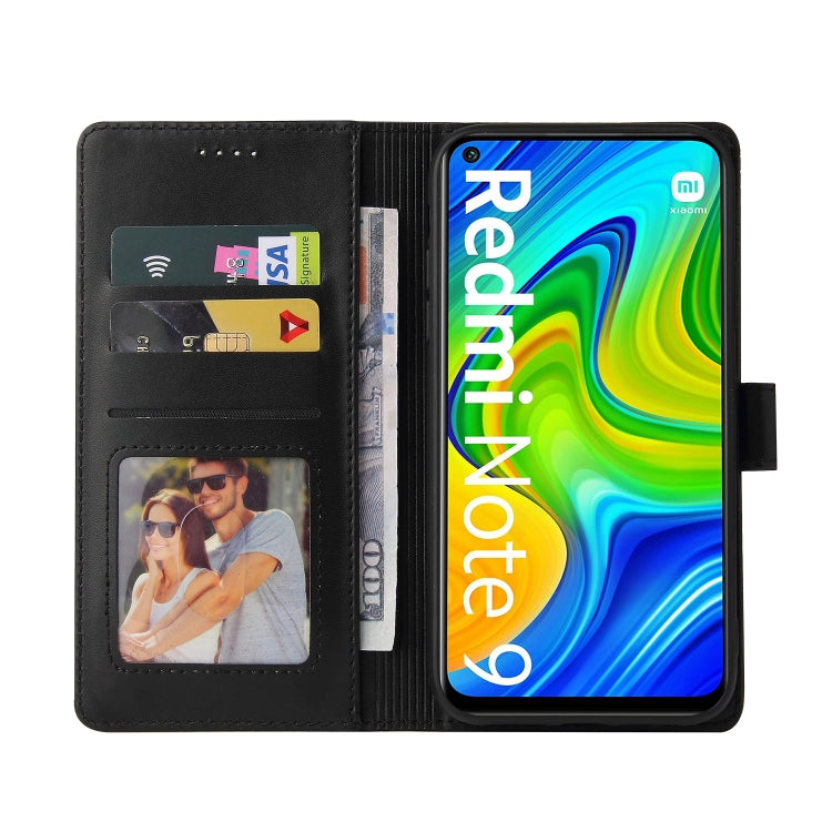 For Xiaomi Redmi Note 9 / 10X 4G GQUTROBE Skin Feel Magnetic Leather Phone Case