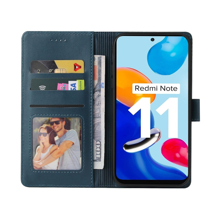 For Xiaomi Redmi Note 11 Pro GQUTROBE Skin Feel Magnetic Leather Phone Case