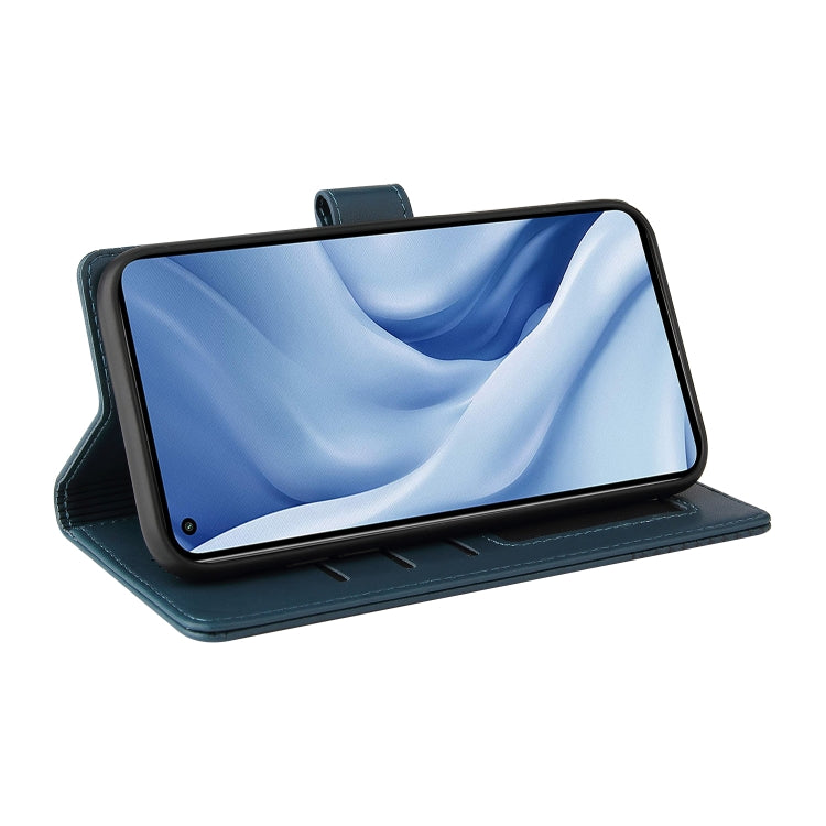 For Xiaomi Mi 11 Lite GQUTROBE Skin Feel Magnetic Leather Phone Case