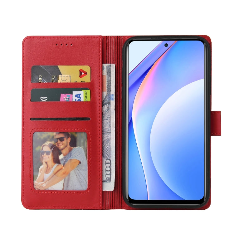 For Xiaomi Mi 10T Lite GQUTROBE Skin Feel Magnetic Leather Phone Case