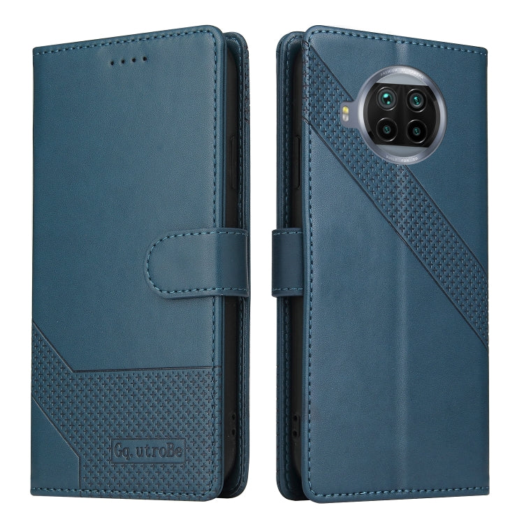 For Xiaomi Mi 10T Lite GQUTROBE Skin Feel Magnetic Leather Phone Case