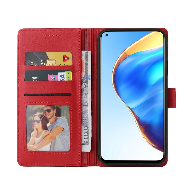 For Xiaomi Mi 10T Pro GQUTROBE Skin Feel Magnetic Leather Phone Case