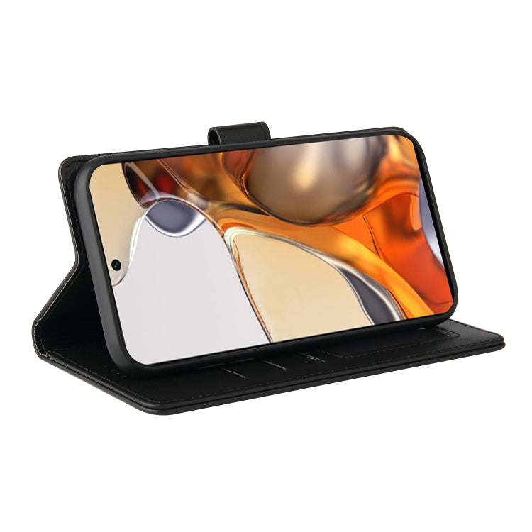 For Xiaomi 11T / 11T Pro GQUTROBE Skin Feel Magnetic Leather Phone Case