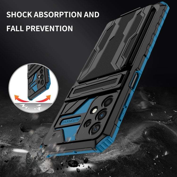 For Samsung Galaxy A23 4G / 5G Kickstand Armor Card Wallet Phone Case