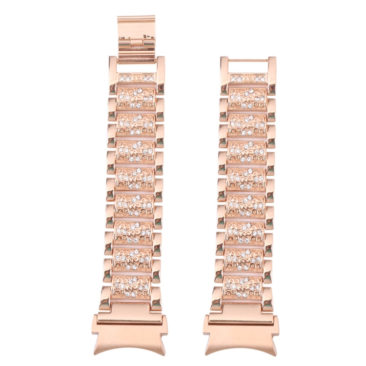 For Samsung Galaxy Watch5 40mm / 44mm Full Diamond Metal Watch Band