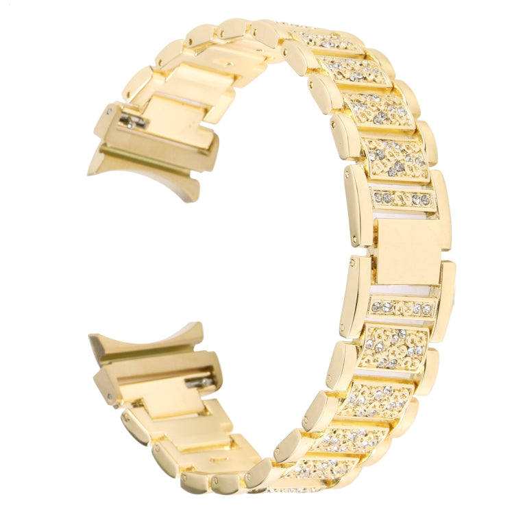 For Samsung Galaxy Watch5 40mm / 44mm Full Diamond Metal Watch Band