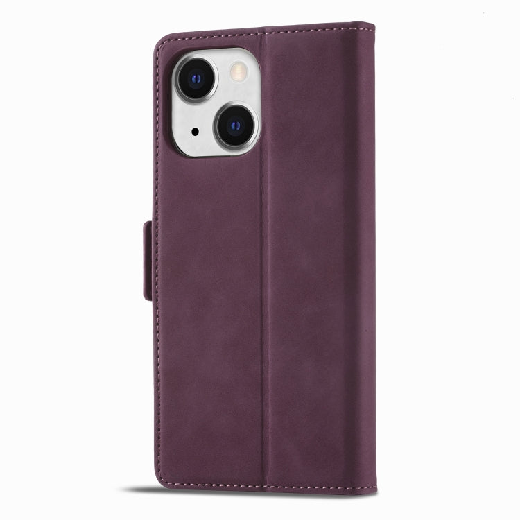 For iPhone 14 Forwenw Dual-side Buckle Leather Phone Case