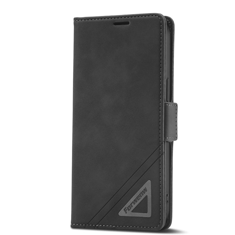 For iPhone 14 Pro Forwenw Dual-side Buckle Leather Phone Case