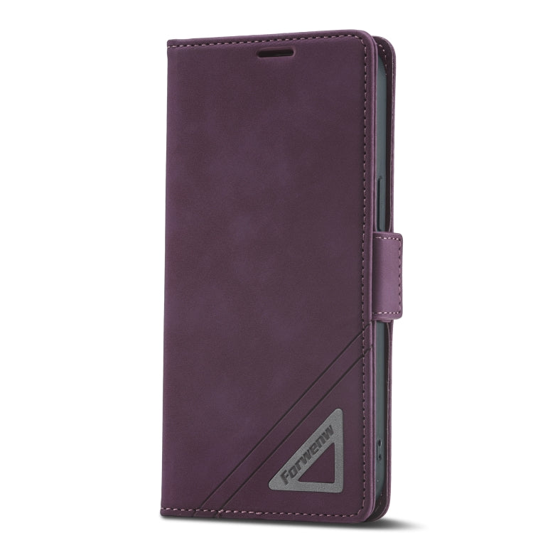 For iPhone 14 Pro Forwenw Dual-side Buckle Leather Phone Case