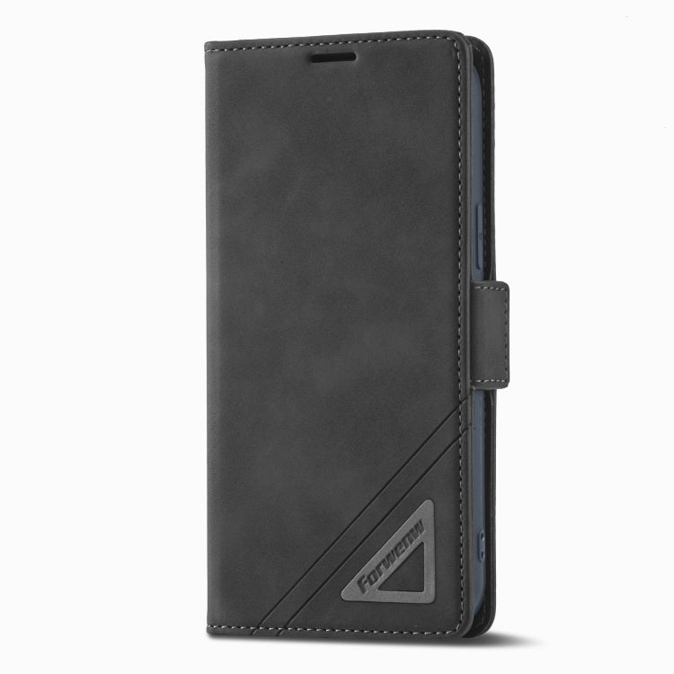 For iPhone 13 mini Forwenw Dual-side Buckle Leather Phone Case