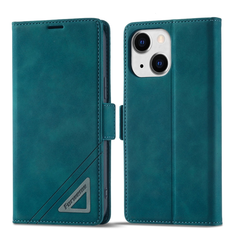 For iPhone 13 Forwenw Dual-side Buckle Leather Phone Case