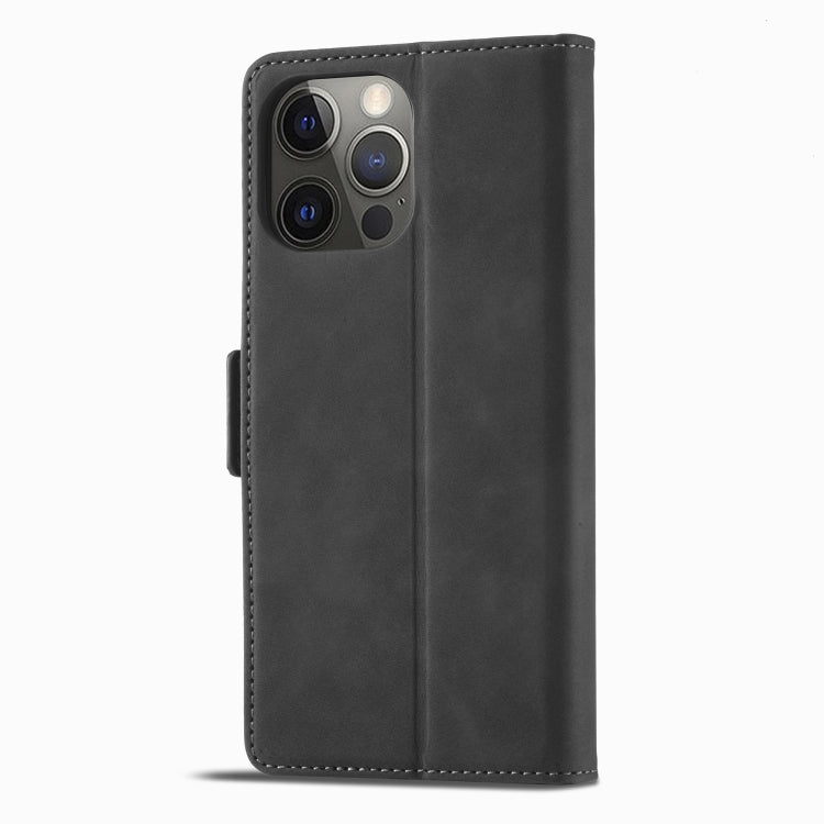 For iPhone 13 Pro Max Forwenw Dual-side Buckle Leather Phone Case