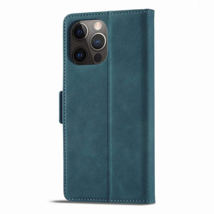 For iPhone 13 Pro Max Forwenw Dual-side Buckle Leather Phone Case