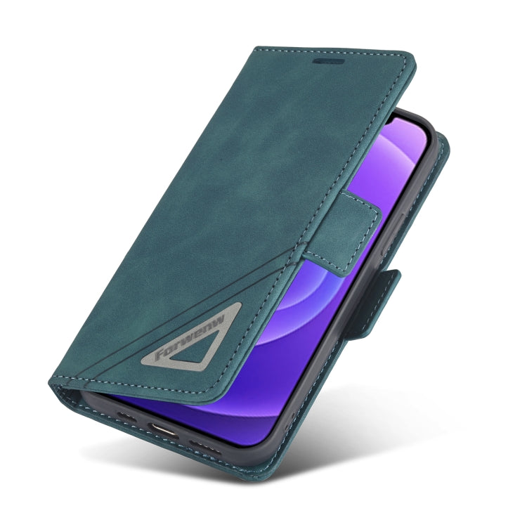 For iPhone 12 mini Forwenw Dual-side Buckle Leather Phone Case