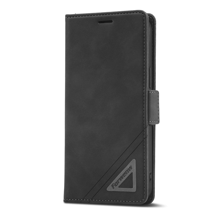 For iPhone 12 / 12 Pro Forwenw Dual-side Buckle Leather Phone Case
