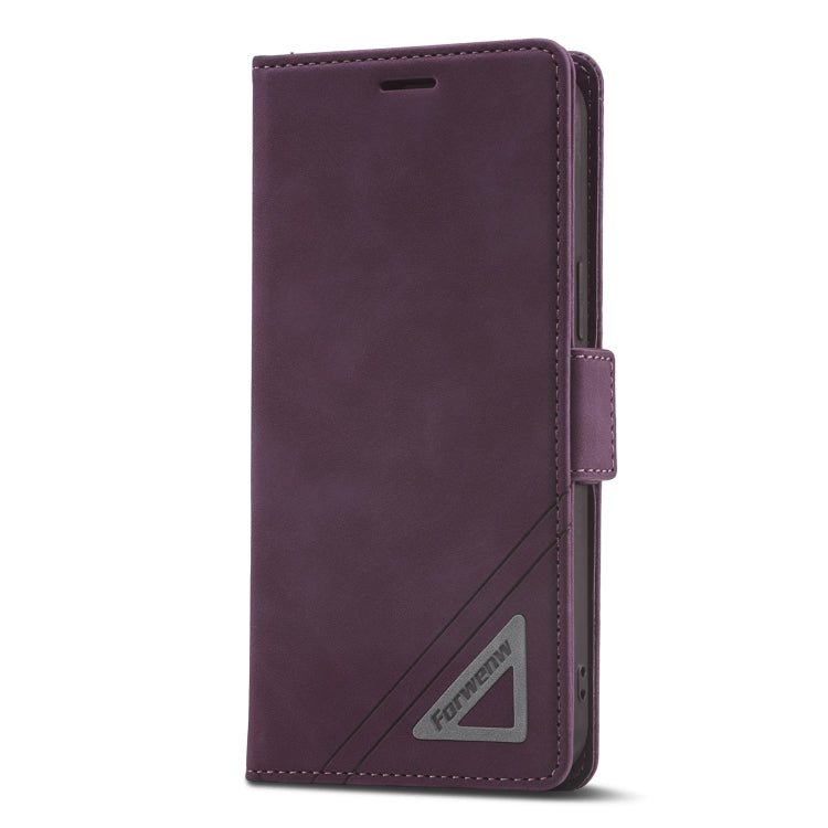 For iPhone 12 / 12 Pro Forwenw Dual-side Buckle Leather Phone Case