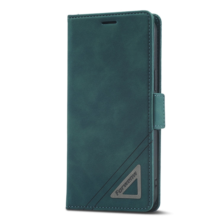 For iPhone 12 Pro Max Forwenw Dual-side Buckle Leather Phone Case