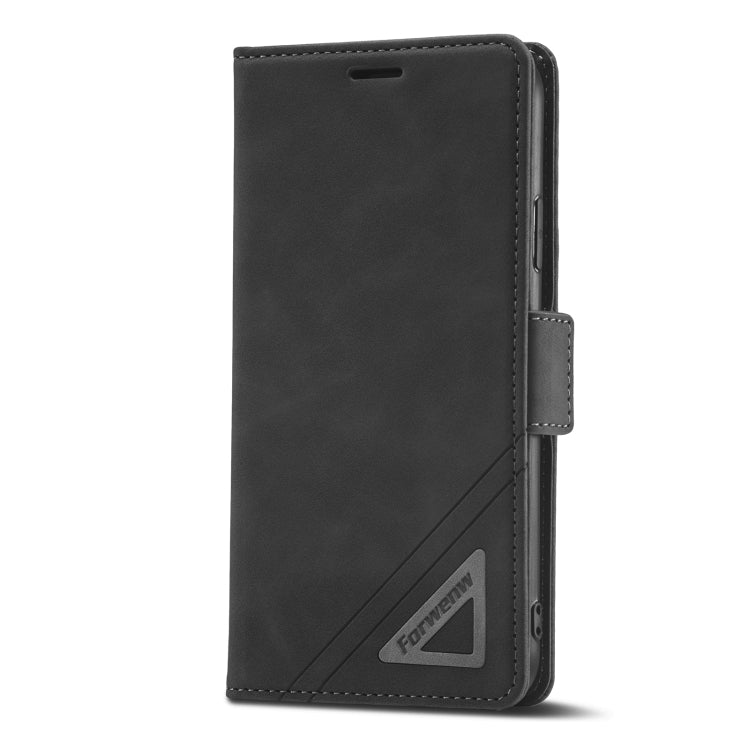 For iPhone 11 Pro Forwenw Dual-side Buckle Leather Phone Case