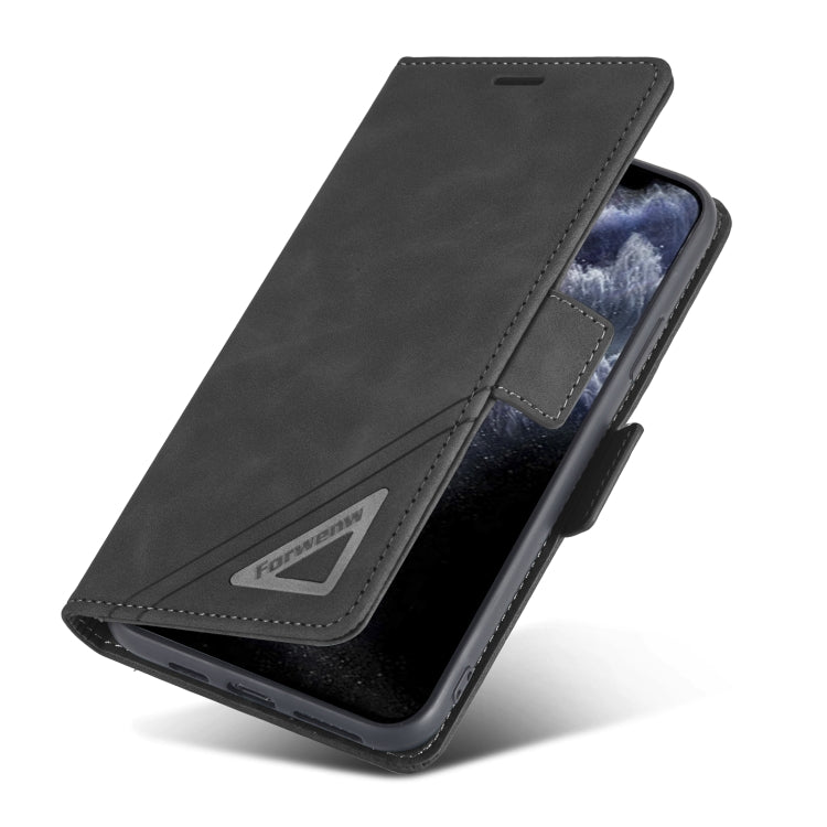 For iPhone 11 Pro Forwenw Dual-side Buckle Leather Phone Case