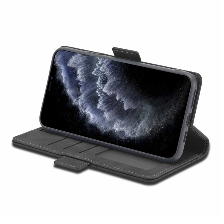 For iPhone 11 Pro Max Forwenw Dual-side Buckle Leather Phone Case