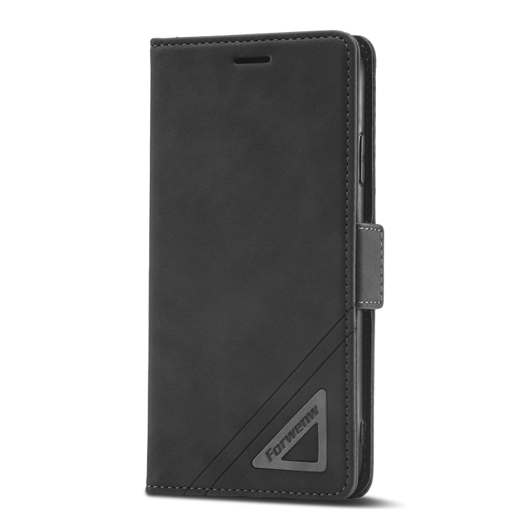 For iPhone X / XS Forwenw Dual-side Buckle Leather Phone Case