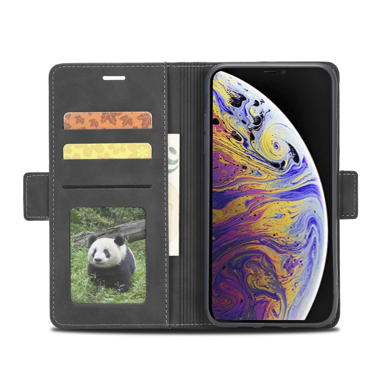 For iPhone X / XS Forwenw Dual-side Buckle Leather Phone Case