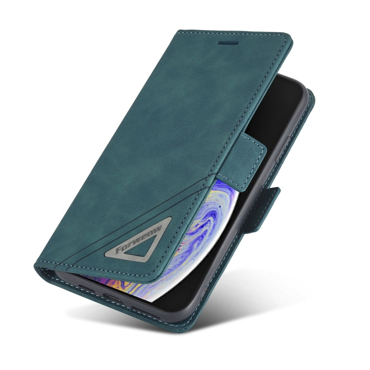 For iPhone X / XS Forwenw Dual-side Buckle Leather Phone Case