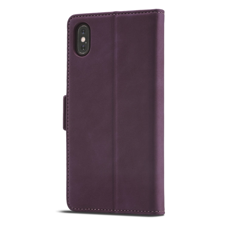 For iPhone X / XS Forwenw Dual-side Buckle Leather Phone Case