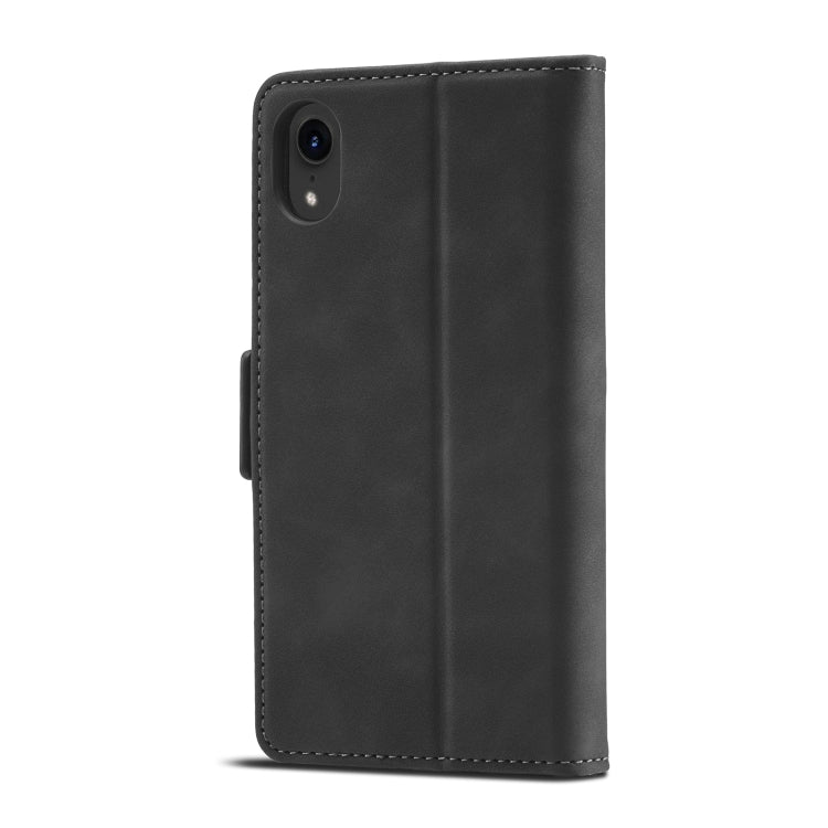 For iPhone XR Forwenw Dual-side Buckle Leather Phone Case