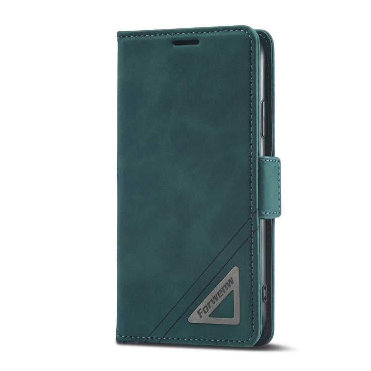 For iPhone XR Forwenw Dual-side Buckle Leather Phone Case