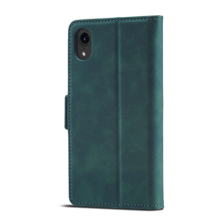 For iPhone XR Forwenw Dual-side Buckle Leather Phone Case