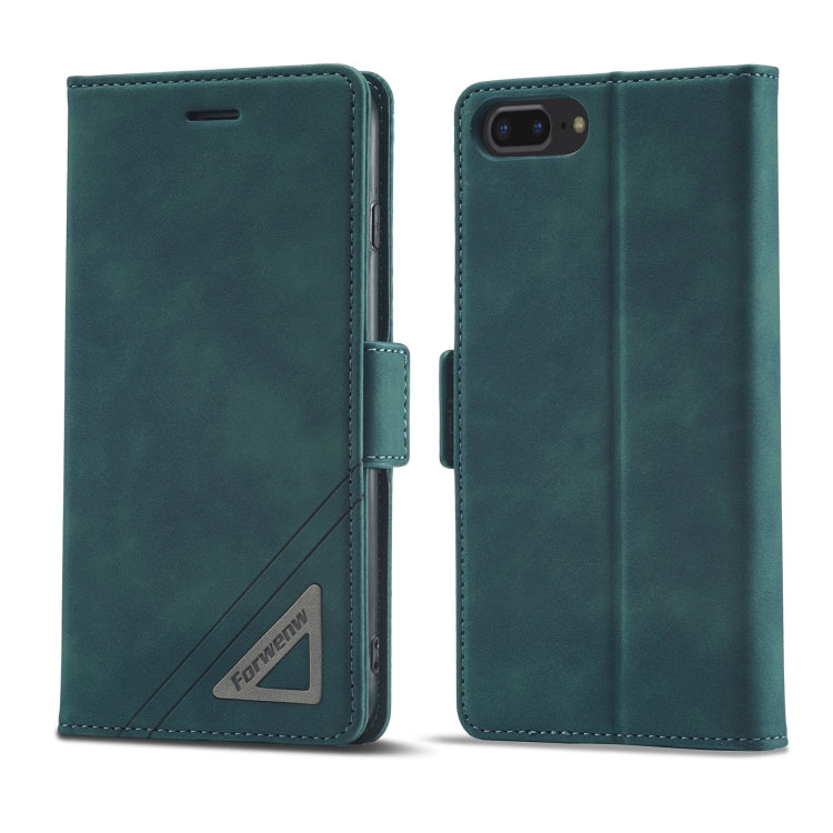 For iPhone SE 2022 / SE 2020 / 8 / 7 Forwenw Dual-side Buckle Leather Phone Case
