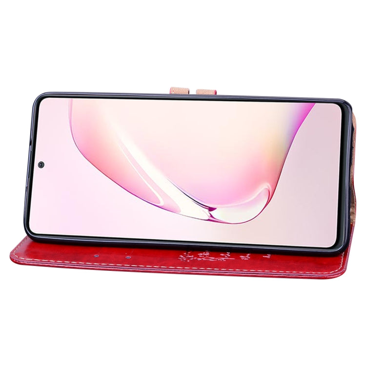 For Galaxy A81 / Note 10 Lite Business Style Oil Wax Texture Horizontal Flip Leather Case, with Holder & Card Slots & Wallet