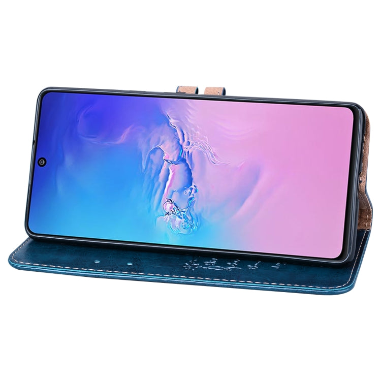 For Galaxy A91 / S10 Lite Business Style Oil Wax Texture Horizontal Flip Leather Case, with Holder & Card Slots & Wallet
