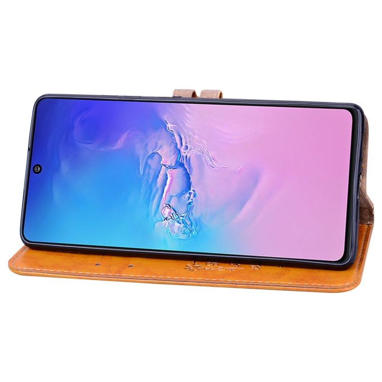 For Galaxy A91 / S10 Lite Business Style Oil Wax Texture Horizontal Flip Leather Case, with Holder & Card Slots & Wallet