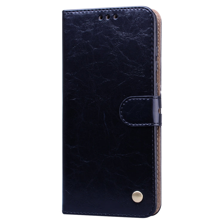 For Galaxy S20 Business Style Oil Wax Texture Horizontal Flip Leather Case, with Holder & Card Slots & Wallet