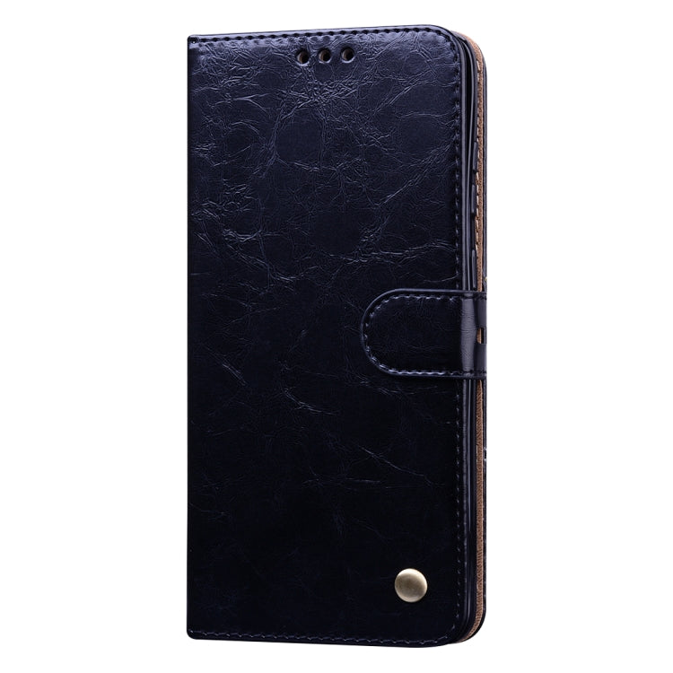 For Galaxy S20 Plus Business Style Oil Wax Texture Horizontal Flip Leather Case, with Holder & Card Slots & Wallet