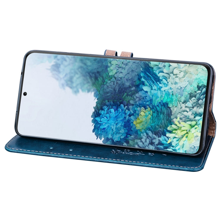 For Galaxy S20 Plus Business Style Oil Wax Texture Horizontal Flip Leather Case, with Holder & Card Slots & Wallet