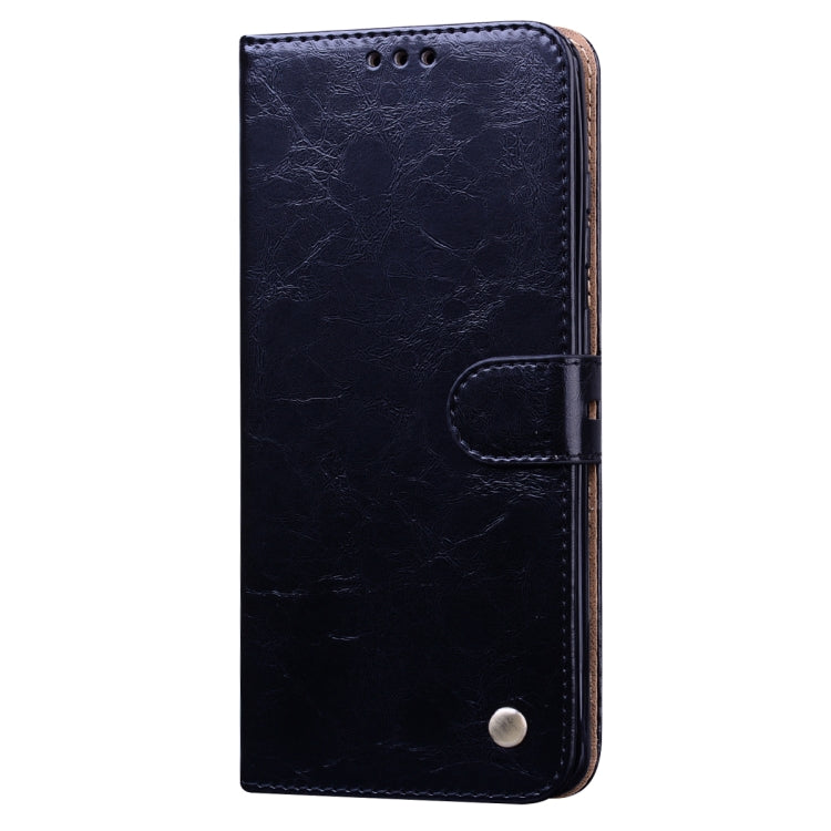 For Galaxy S20 Ultra Business Style Oil Wax Texture Horizontal Flip Leather Case, with Holder & Card Slots & Wallet