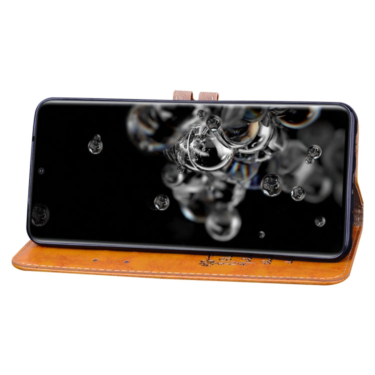 For Galaxy S20 Ultra Business Style Oil Wax Texture Horizontal Flip Leather Case, with Holder & Card Slots & Wallet